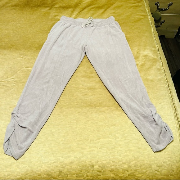 REVOLVE Lovers + Friends Landry Terry Drawstring Pant in Lavender - Picture 3 of 8